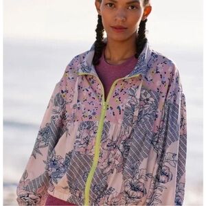 DAILY PRACTICE ANTHROPOLOGIE Windbreaker Jacket  EUC like new